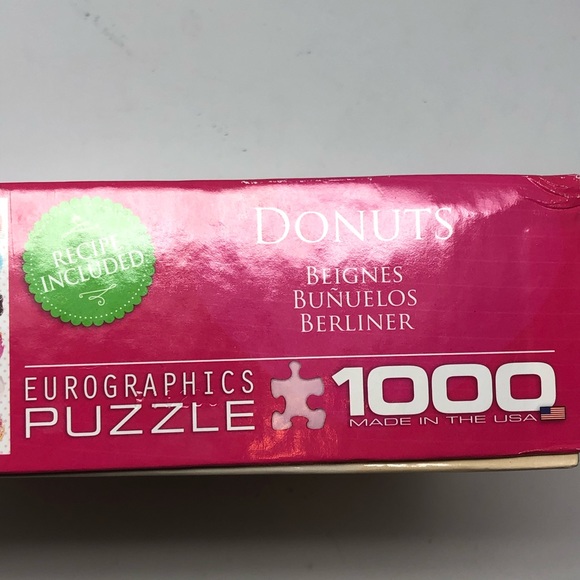 Eurographics Donut Puzzle 1000 Piece - Picture 4 of 6